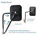 Bentolin Shake Proof Door Off Mirrors,Quick Release Adventure Mirrors Fits all Jeep Wrangler JK JKU CJ YJ (1 Pair), Textured Black