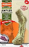 Nylabone Power Chew DuraChew Antler Rawhide Alternative Dog Chew Toy, Medium