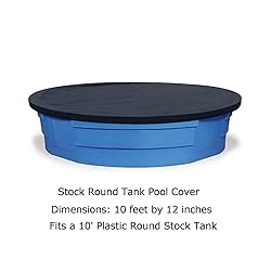 10 Foot Plastic Round Stock Tank Swimming Pool