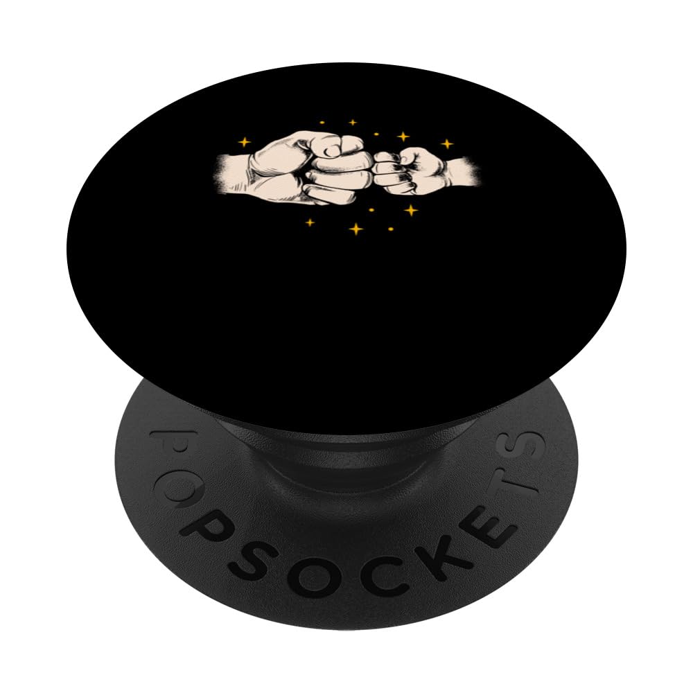 Dad Son Fist Friends For Life PopSockets Swappable PopGrip