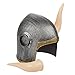 Juvale Kids Novelty Plastic Viking Horned Hat Helmet - Fun Party Outfit Costume Vikings Hat with Faux Gold Trim - Fits Most Children - 7.25 x 5.8 x 6.75 inches