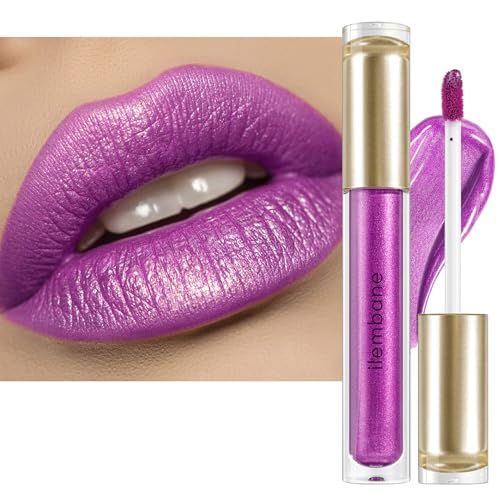 ilembane Metallic Violet Liquid Lipstick – Long Lasting & Wate... 51tXa0l5AgL