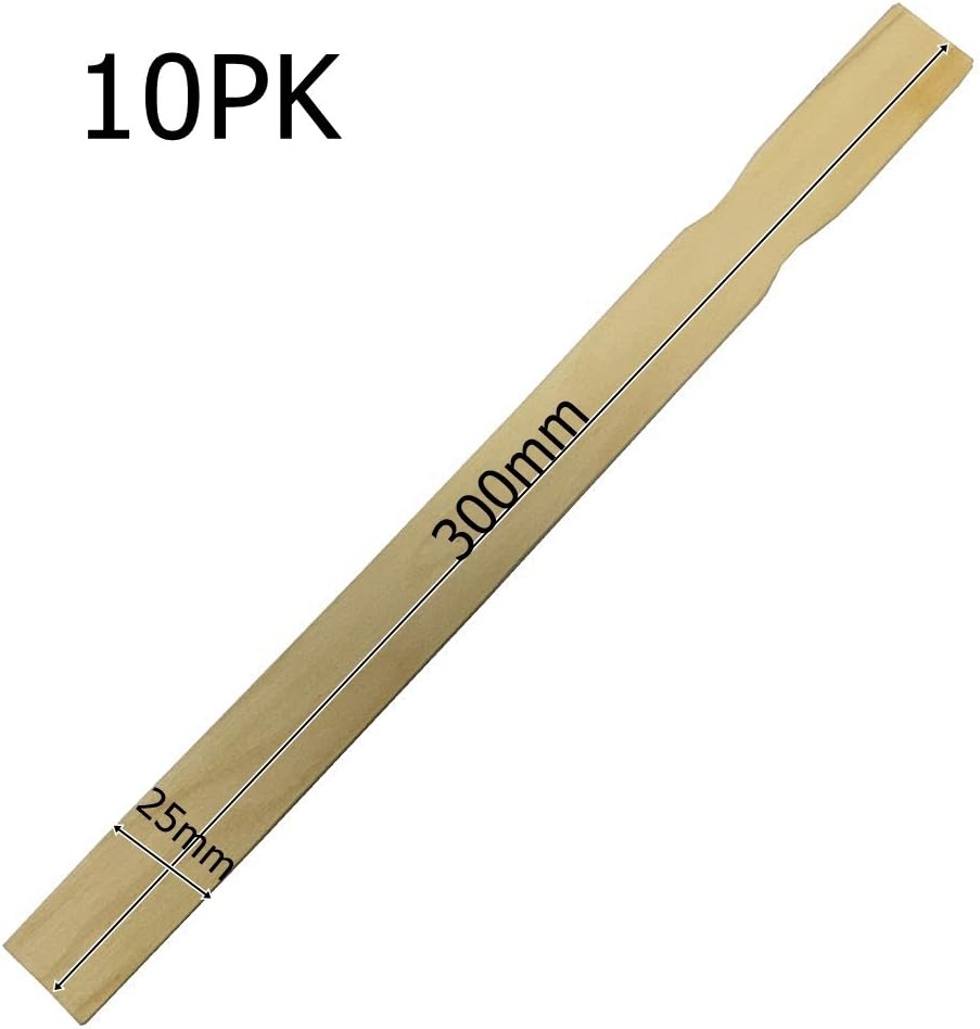 10 x Large Mixing Sticks Paint Mixing Stick Wooden Wallpaper Paste Lacquer Hardener Stirrer