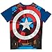 Marvel Captain America Boys' Captain America T-Shirt Size 5 Navy