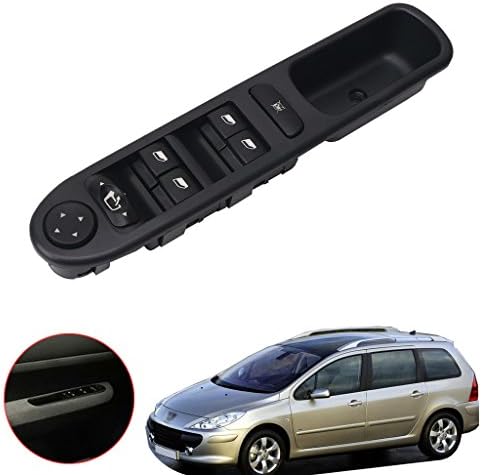 Electric Power Window Master Control Switch for Peugeot 307 Old Jack 307CC Drive side 2003-2007