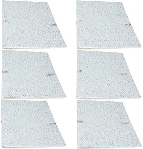 Home Parts ltd Pack of 6 x 47cm x 57cm Oven Cooker Hood Grease Extractor Filter For Baumatic
