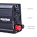 300W Power Inverter Power Converter from Bapdas DC 12V to AC 110V With 2 AC 110V Pocket Sockets and 4.2A 2 USB Ports-Black