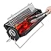 Grekitchen BBQ Grill，Charcoal grill，Foldable and Portable Outdoor Grill with Carry Bag，A Perfect Gift for Barbecue Lovers