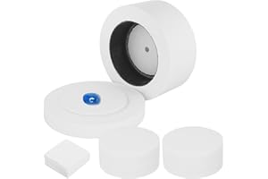 BANDELT Professional Large Microwave Kiln for Glass Fusing with 50 Sheets Kiln Papers Glass Fusing DIY Crafts Supplies Jewelry Making