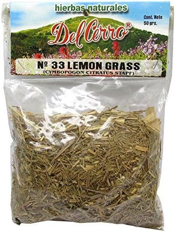 Lemongrass (Hierba Luisa) (Cymbopogon) Loose Herb for Tea. 100% Natural
