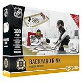 NHL Boston Bruins Backyard Rink Set, Small, Black
