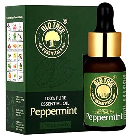 Peppermint Essential Oil 100% Pure and Natural, 15 ml