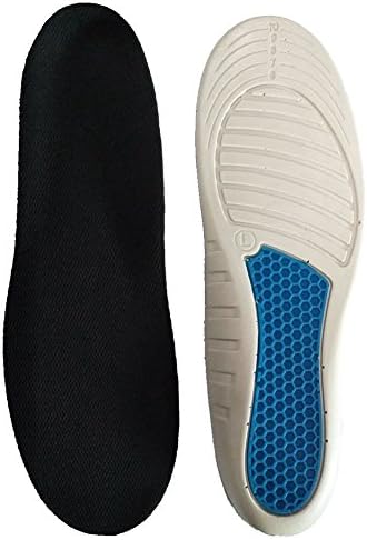 Heryaa Arch Support Orthotics -Shoe Inserts for Comfort & Relief from Flat Feet Full Length (L)