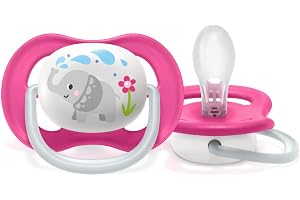 Chupeta Ultra Air 6-18 Meses Philips Avent Girl Unitária Elefante 081/12