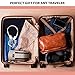 Protravelone Travel Toiletry Bag - Perfect Toiletry Bag for Men - Premium PU Leather Mens Toiletry Bag - Travel Kit for Men - Brown Toiletries Bag - Travel Bags For Toiletries - Travel Accessories