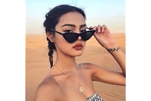 1 Pair Women's Oversized Cat-Eye Sunglasses - Large Round Frame, Black Tortoiseshell-like PC Eyewear