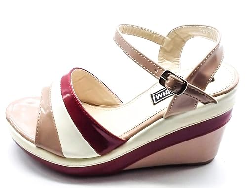 light pink wedges