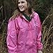 FROGG TOGGS Women's Ultra-Lite2 2-Layer Waterproof Breathable Rain Jacket, Pink, Large