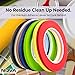 Premium 7 Color Value Pack of 1/4in x 60yd Adhesive Masking Tape. Use in Arts & Crafts Projects, Painting, Labeling. for Home and Classroom Decorating. Organize and Color Code Folders & Boxes.