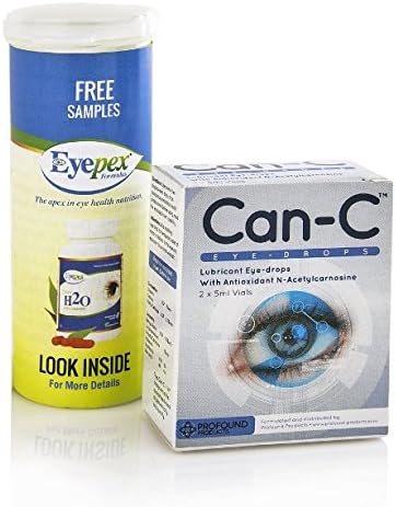 Carnosine Eye Drops 10 ml Liquid/Free Sample Eyepex Formula H2o