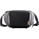 PGYTECH OneGo Solo V2 Camera Sling Bag, 6L Crossbody Camera Shoulder Bag for City Travel, Mirrorless Camera Bag for Sony/Cano