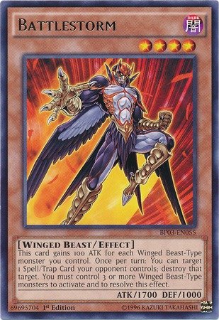 Yu-Gi-Oh! - Battlestorm (BP03-EN055) - Battle Pack 3: Monster League - 1st Edition - Rare