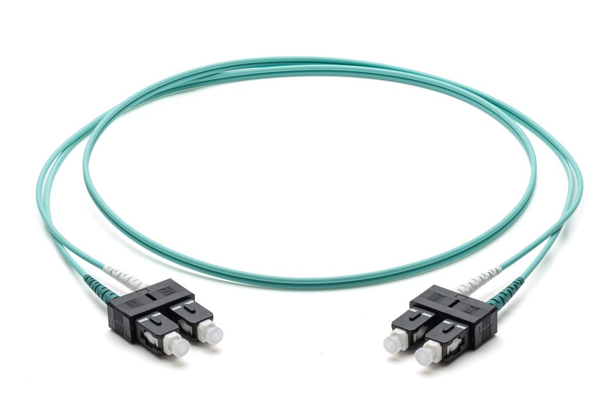 Corning Fibre Optic Patch Cable 2 x 2.0 mm - Multimode Duplex: SC PC Duplex to SC PC Duplex, OM3