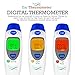 Best 2-in-1 Digital Fever Thermometer for Forehead & Ears, Medical Grade Temporal Electronic Infrared Thermometers, Dual F & C Temperature Mode, Instant Read for Baby, Infants, Kids, & Adults
