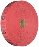 1 X 2000 Red Star Single Roll Consecutively Numbered Raffle Tickets