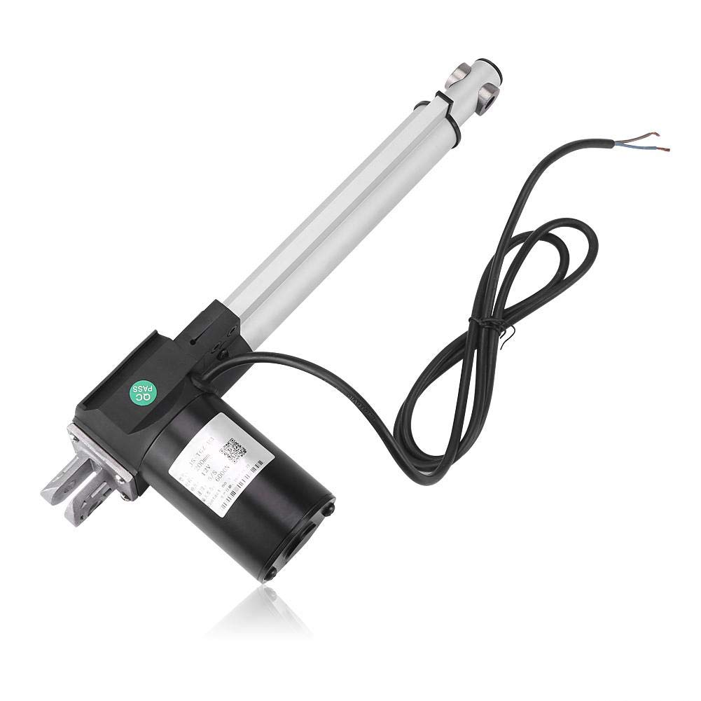 Linear Actuator Motor, Linear Actuator DC 12V Electric Motor for Auto Car RV Electric Door Opener Industrial Agricultural Machinery Clean Sweeping Vehicles Vessels Cargo Medical Window(500MM)