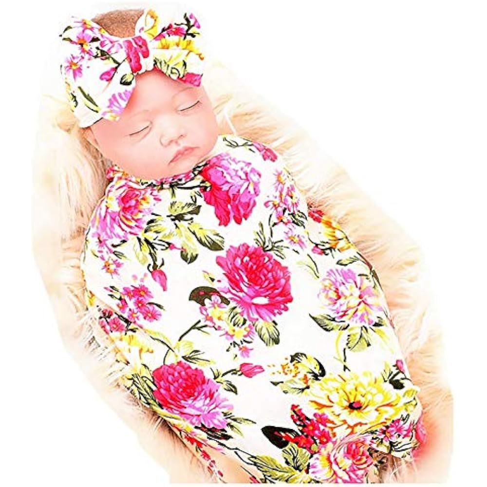 receiving blanket and headband