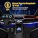 PryEU Blue (465-475nm) LED Strip Lights 12V Waterproof for Auto Car Truck Boat Motorcycle Interior Lighting 12'' 30CM 3528 SMD UL Listed Pack of 4