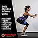 WODsuperstore Resistance Band for Legs & Butt - Hip Booty Circle Bands to Tone Glute, Thighs & HIPS (Blue Trio - Grippy, 3 Pack)