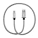 USB TYPE C Cable, CSHope Type C to USB 3.0 Nylon Braided 3ft Faster Charger Cable Connection (1pc Silver)