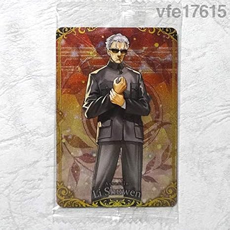 Amazon Co Jp Fate Grand Order ウエハース8 Fgo 18 R アサシン 李書文 ホビー