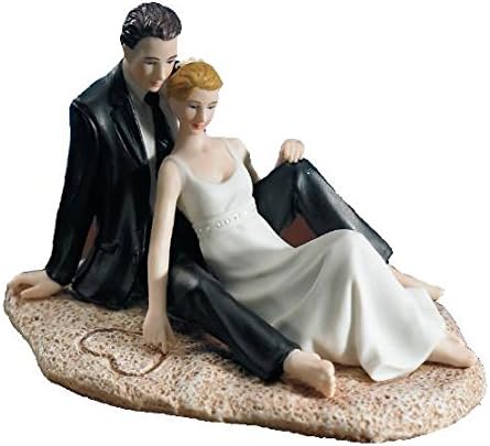 Brautpaar Am Strand Amazon De Kuche Haushalt