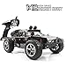 SZJJX RC Car, 1/12 Scale 4WD High Speed Vehicle 35MPH+ 2.4Ghz Radio Remote Control Truck with LED Light Vision - Black