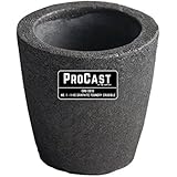 PMC Supplies LLC #1-1 Kg Foundry Clay Graphite Crucible Furnace Torch Melting Casting Refining Gold Silver Copper Brass Aluminum