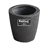 PMC Supplies LLC #1-1 Kg Foundry Clay Graphite Crucible Furnace Torch Melting Casting Refining Gold Silver Copper Brass Aluminum