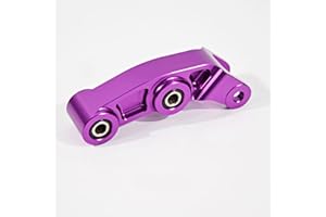 WOODNIU RACEIN Rear Shock Cradle for Surron Light Bee X S/Segway X160 X260, Surron Motorcycle Accessories Reinforced Rear Shock Absorbing Cradle for Sur Ron (Purple)