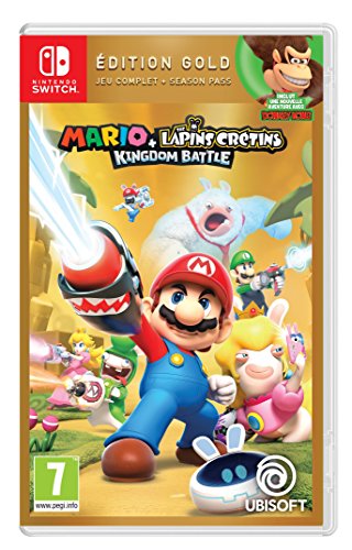 Mario + The Lapins Crétins Kingdom Battle - Edition Gold Pour Nintendo Switch