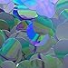 30mm Flat Round SEQUIN PAILLETTES ~ Aqua Iris Rainbow Metallic Reflective ~ Loose sequins for embroidery, bridal, applique, arts, crafts, and embellishment. Made in USA.