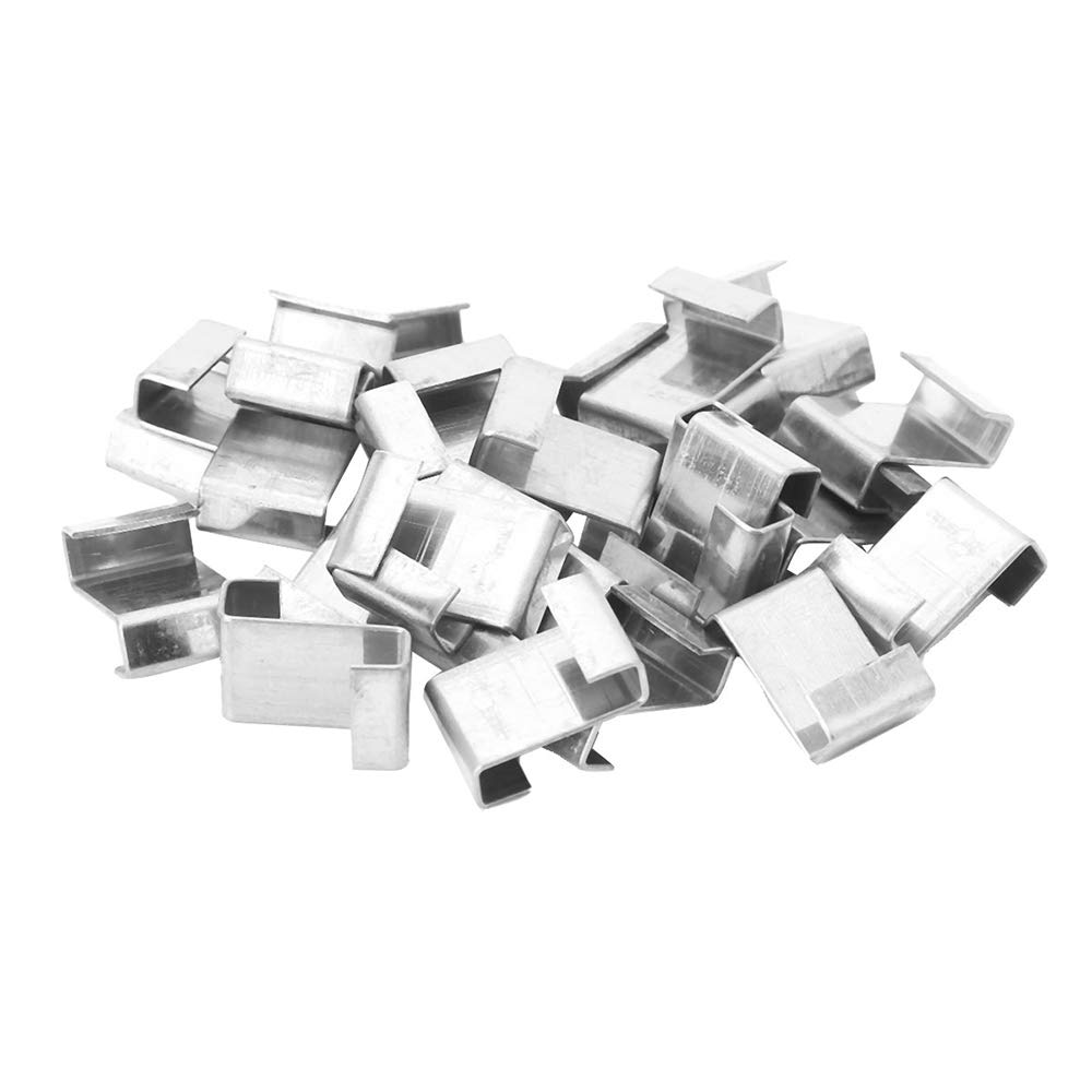 Stainless Steel Z Clips Greenhouse Glazing Clips, Pack of 25