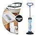 Samshow - Toilet Plunger Powerful Manual Multi Drain Plunger Suitable for Bathtubs,Toilets, Showers (Blue)