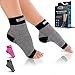 Runner FX Sports Neuropathy Socks, Plantar Fasciitis Sock for Men and Women, Compression Foot Sleeves, Foot Pain Relief