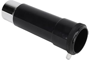 Barlow Lens 1.5X Optical Glass for Telescope Eyepiece, Widely Compatible, Fixation Screw, Dust, 1.25 Inches Interface Size