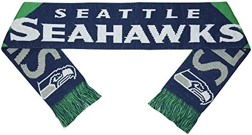 Seahawks Big Logo Jacquard Jersey Scarf