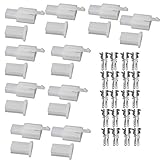 BQLZR 2.8mm 2 Way Plastics and Metal Motorbike Pin Connector Special for Motorcycle Uses Pack of 10