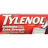 Tylenol Rapid Release Gels, 225 Ct.