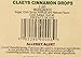 Claeys Sanded Candy Drops, Cinnamon, 2 Pound